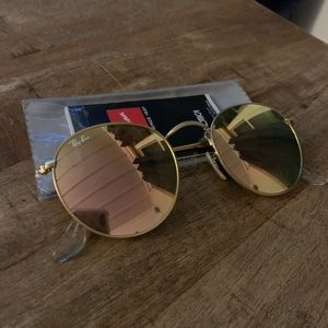 Rose gold Round Ray- Bans